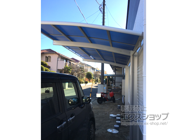 千葉県浦安市ののカーポート レイナポートグラン　積雪〜20cm対応 施工例