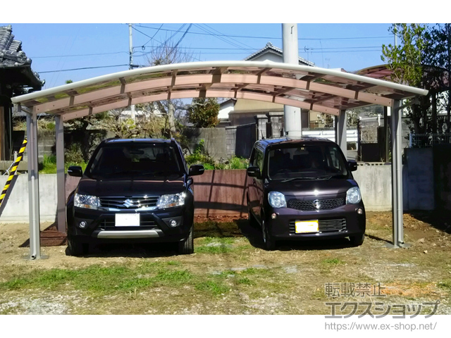 高知県高知市ののカーポート レイナツインポートグラン　積雪〜20cm対応 施工例