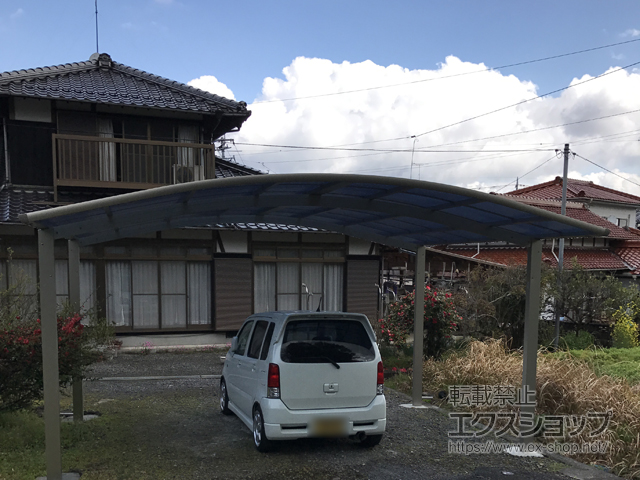 山口県山陽小野田市ののカーポート レイナツインポートグラン　積雪〜20cm対応 施工例
