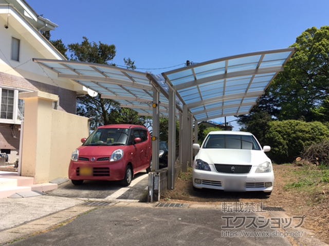 熊本県熊本市ののカーポート レイナポートグラン　積雪〜20cm対応 施工例