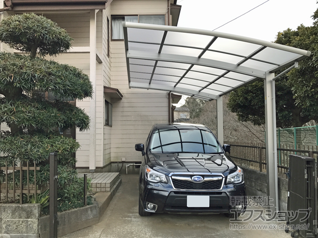 千葉県富里市ののカーポート レイナポートグラン　積雪〜20cm対応 施工例