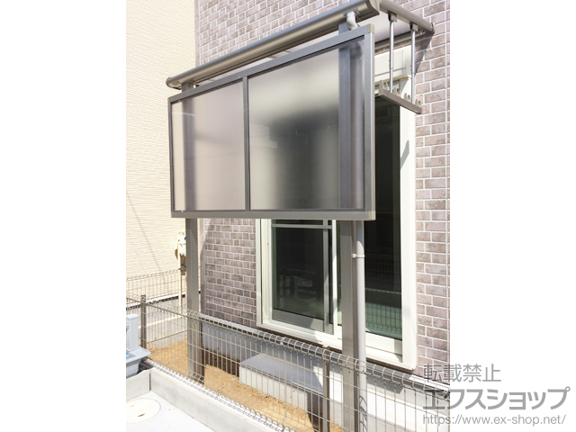 千葉県船橋市ののテラス屋根 プレシオステラス F型 テラスタイプ 単体 積雪〜20cm対応 施工例