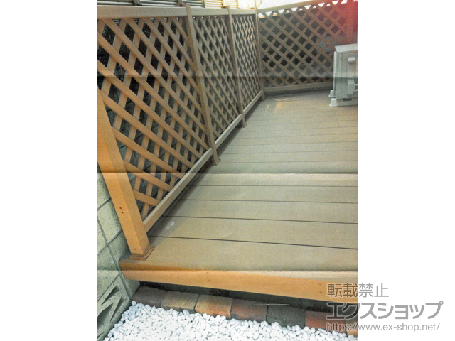 東京都豊島区ののウッドデッキ リウッドデッキ 200 施工例