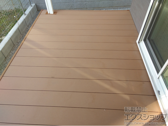 奈良県香芝市ののウッドデッキ リウッドデッキ 200 施工例