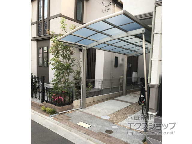 東京都西東京市ののカーポート レイナポートグラン　積雪〜20cm対応 施工例