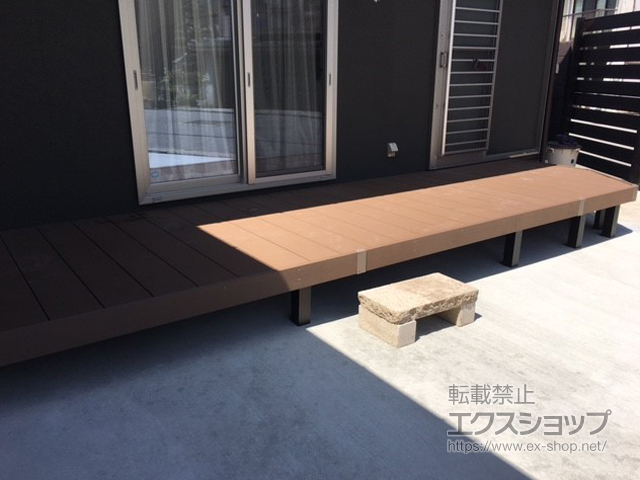 石川県金沢市ののウッドデッキ リウッドデッキ 200 施工例