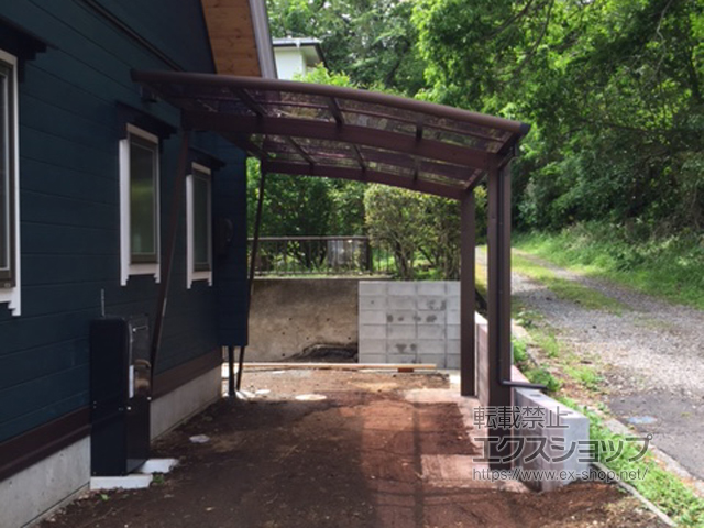 静岡県伊東市ののカーポート レイナポートグラン　積雪〜20cm対応 施工例