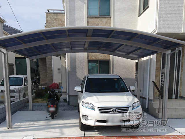 埼玉県さいたま市ののカーポート レイナツインポートグラン　積雪〜20cm対応 施工例