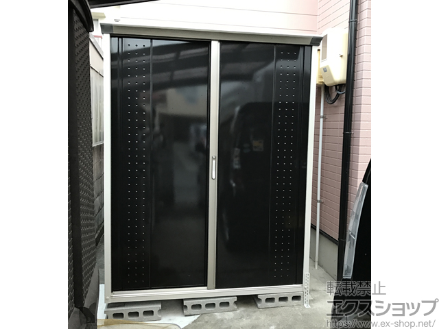 徳島県徳島市のの物置・屋外倉庫 グランプレステージジャンプ 1488×900×1900 GP-159A-T-CK 施工例