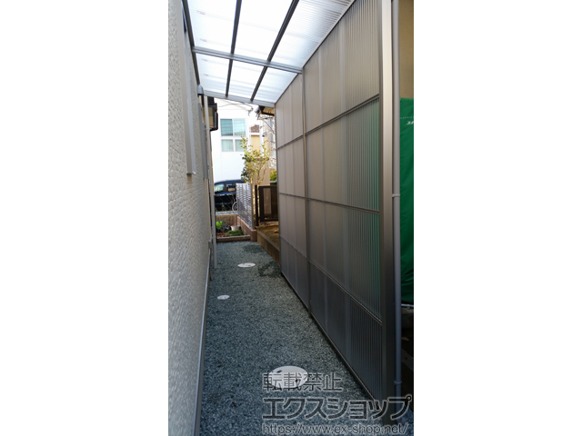 宮城県仙台市ののストックヤード ストックヤードII オープンタイプ 積雪〜20ｃｍ対応 施工例