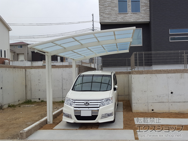 大阪府和泉市ののカーポート レイナポートグラン　積雪〜20cm対応 施工例