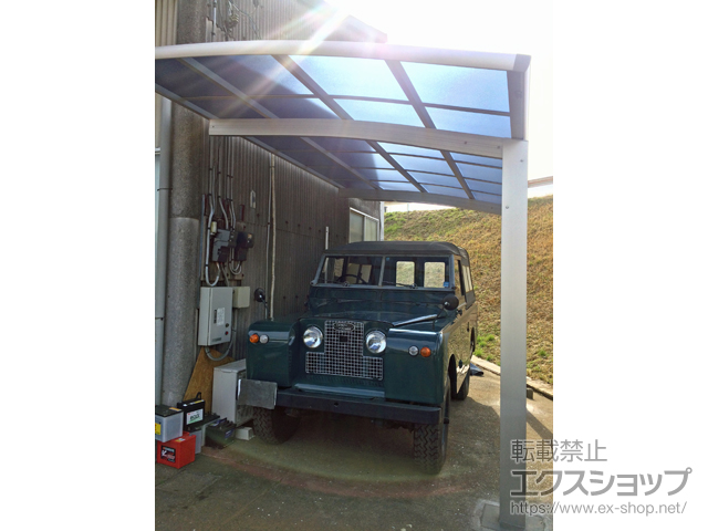 千葉県四街道市ののカーポート レイナポートグラン　積雪〜20cm対応 施工例