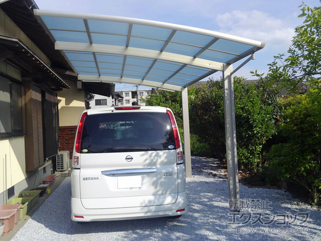 福岡県行橋市ののカーポート レイナポートグラン　積雪〜20cm対応 施工例