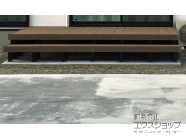 埼玉県熊谷市ののウッドデッキ リウッドデッキ 200 施工例