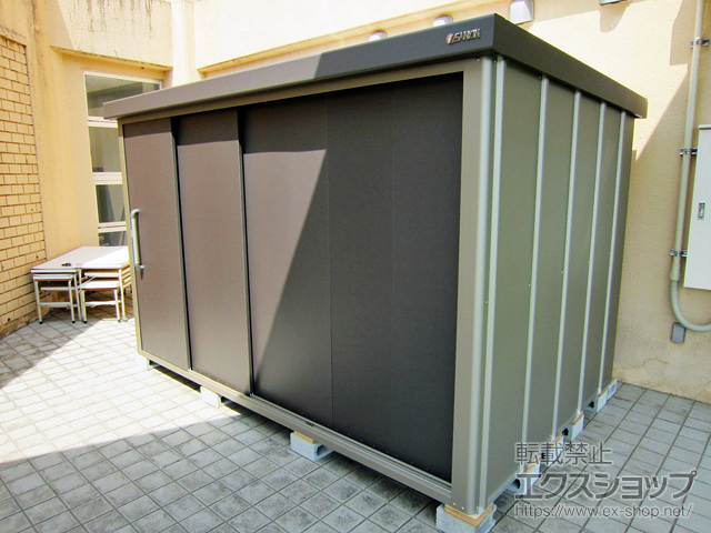 福島県石川郡石川町のの物置・屋外倉庫 エスケーエイト SK8-180 一般型 3000×2000×1940 SK8-180 施工例