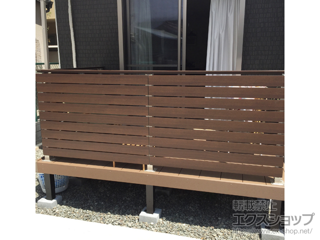 大阪府高石市ののウッドデッキ リウッドデッキ 200 施工例