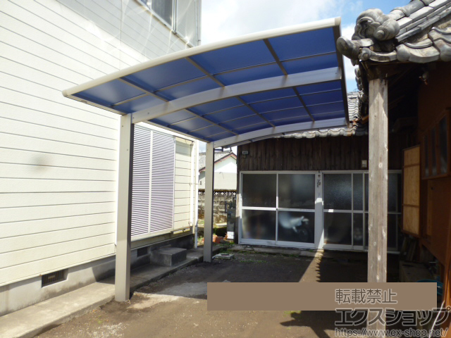 宮崎県都城市ののカーポート プレシオスポート 積雪〜20cm対応 施工例