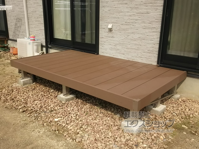 愛知県瀬戸市ののウッドデッキ マージウッドデッキ 施工例