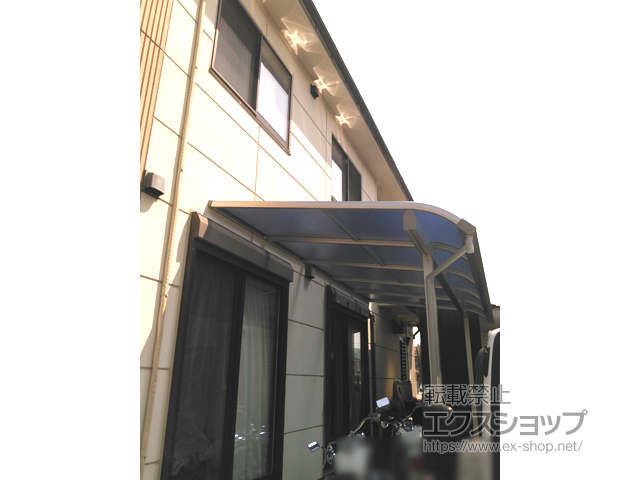 兵庫県たつの市ののテラス屋根 ヴェクターテラス R型 テラスタイプ 単体 積雪〜20cm対応 施工例