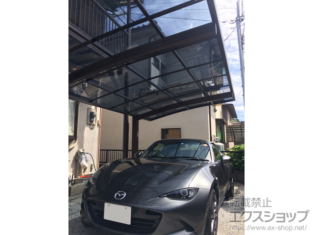 埼玉県入間市ののカーポート プレシオスポート 積雪〜20cm対応 施工例