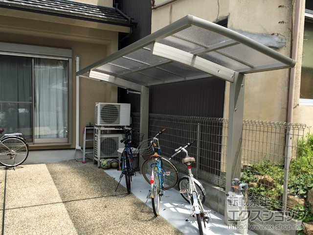 京都府京都市ののサイクルポート・駐輪場 レイナポートグランミニ 積雪〜20cm対応 施工例