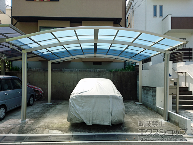 東京都北区ののカーポート レイナツインポートグラン　積雪〜20cm対応 施工例