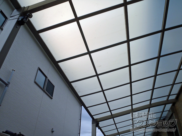 三重県四日市市ののカーポート ルーフポートシグマIII 部材 施工例