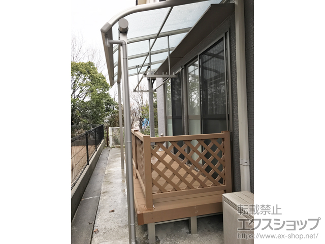 広島県呉市ののウッドデッキ リウッドデッキ 200 施工例