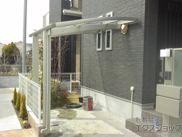 兵庫県高砂市ののサイクルポート・駐輪場 レイナポートグランミニ 積雪〜20cm対応 施工例