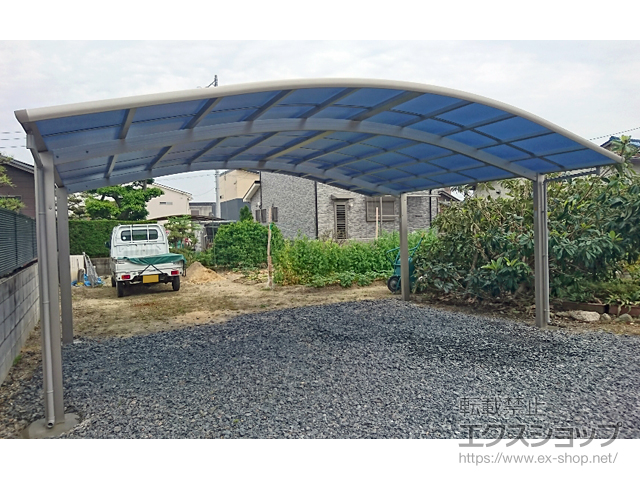 三重県四日市市ののカーポート レイナツインポートグラン　積雪〜20cm対応 施工例