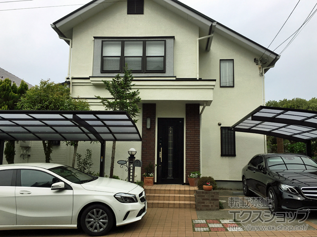 東京都町田市ののカーポート プレシオスポート 積雪〜20cm対応 施工例