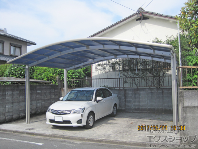 熊本県菊池郡菊陽町ののカーポート レイナツインポートグラン　積雪〜20cm対応 施工例