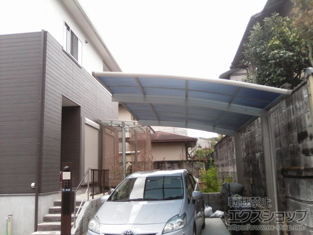 奈良県橿原市ののカーポート プレシオスポート 積雪〜20cm対応 施工例