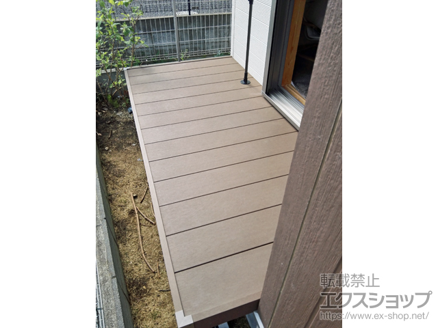 埼玉県所沢市ののウッドデッキ マージウッドデッキ 施工例