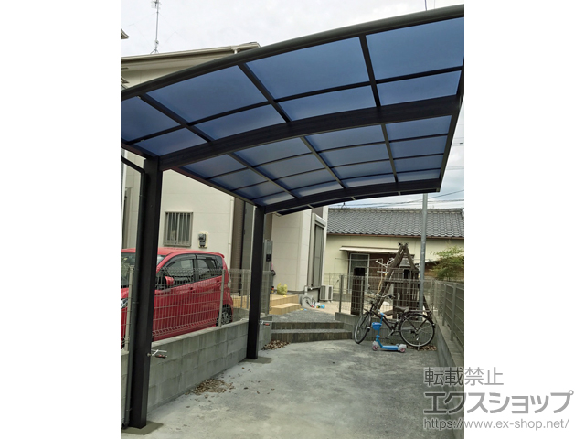 福岡県大野城市ののカーポート プレシオスポート 積雪〜20cm対応 施工例