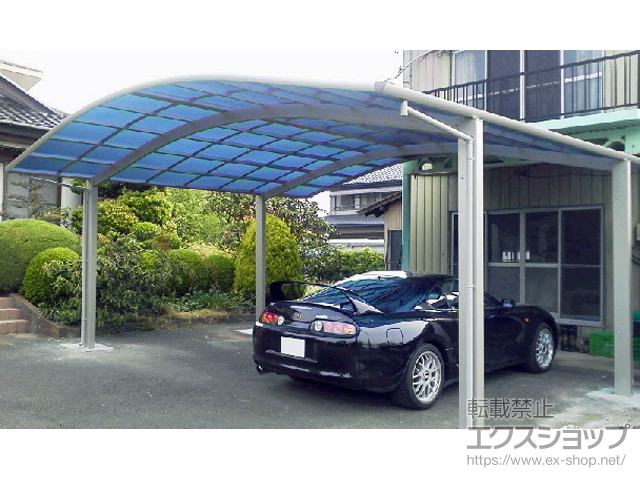 茨城県結城郡八千代町ののカーポート レイナツインポートグラン　積雪〜20cm対応 施工例