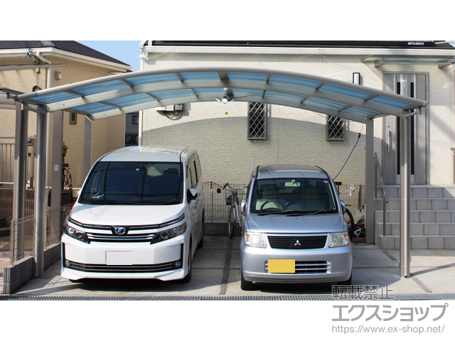 大阪府箕面市ののカーポート レイナツインポートグラン　積雪〜20cm対応 施工例