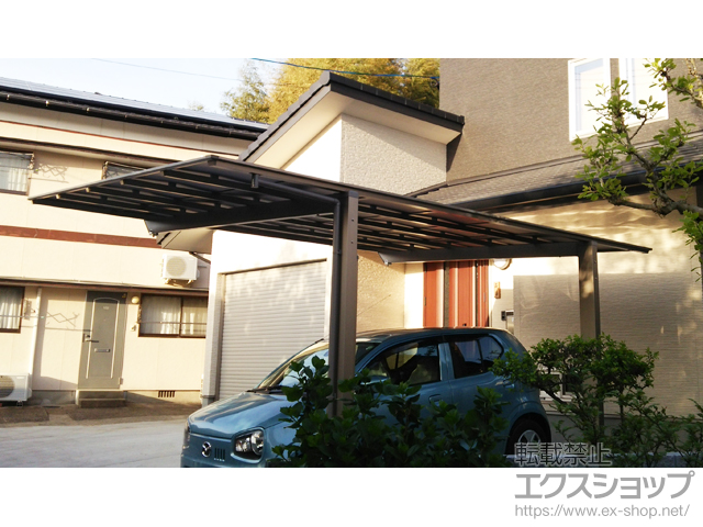 佐賀県西松浦郡有田町ののカーポート ソリッドポート 積雪〜20cm対応 施工例