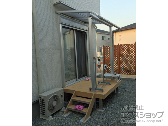 和歌山県和歌山市ののウッドデッキ リウッドデッキ 200 施工例