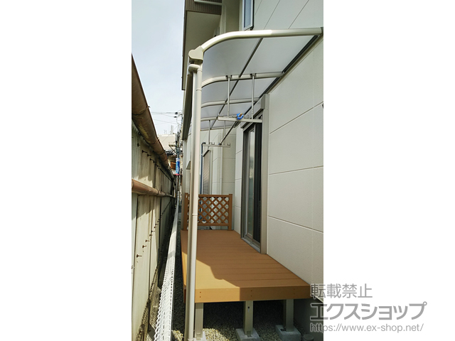 大阪府守口市ののウッドデッキ リウッドデッキ 200 施工例