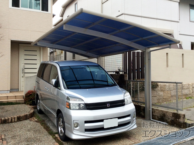 兵庫県神戸市ののカーポート レイナポートグラン　積雪〜20cm対応 施工例