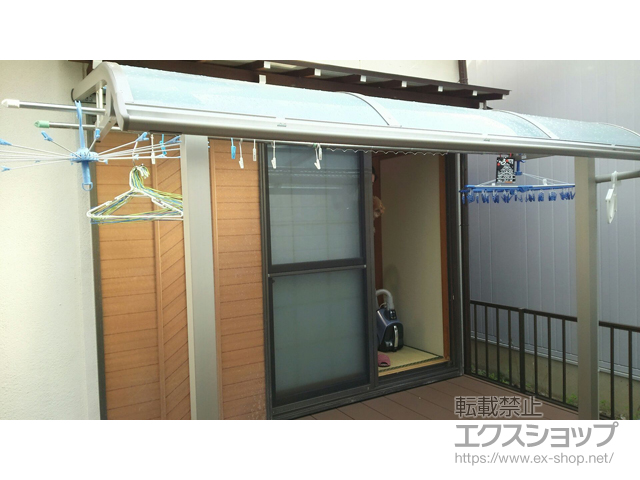 愛知県海部郡蟹江町ののテラス屋根 ヴェクターテラス R型 テラスタイプ 単体 積雪〜20cm対応 施工例