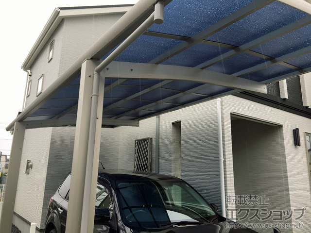 大阪府交野市ののカーポート レイナポートグラン　積雪〜20cm対応 施工例