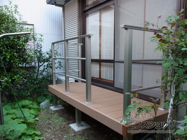 神奈川県横浜市ののウッドデッキ リウッドデッキ 200 施工例