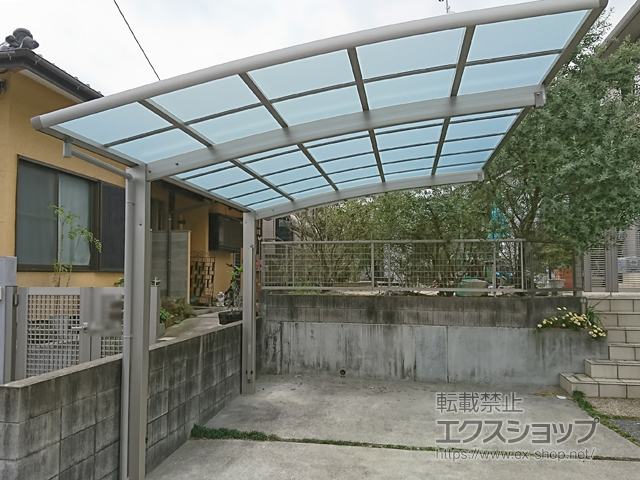 福岡県小郡市ののカーポート レイナポートグラン　積雪〜20cm対応 施工例