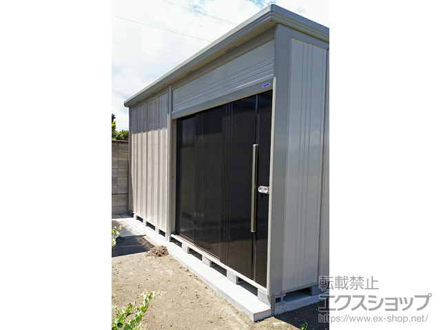 群馬県高崎市のの物置・屋外倉庫 Mr.トールマンダンディ 一般型（JN-5019） JN-5019-K 施工例