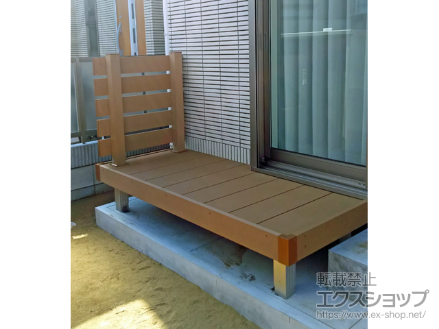 千葉県千葉市ののウッドデッキ マージウッドデッキ 施工例