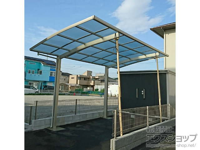埼玉県八潮市ののカーポート レイナポートグラン　積雪〜20cm対応 施工例