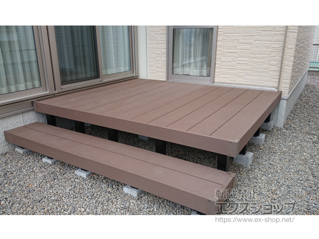 三重県名張市ののウッドデッキ リウッドデッキ 200 施工例