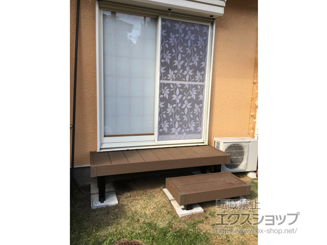 神奈川県横浜市ののウッドデッキ リウッドデッキ 200 施工例